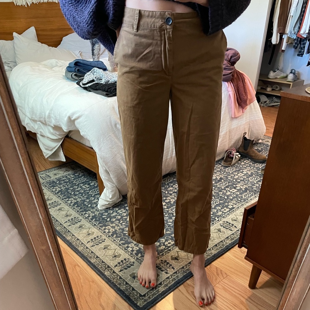 Urban Outfitters Wide Legged Brown Pants